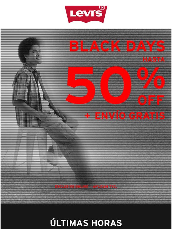 Hasta 50% OFF + Envío gratis usando el cupón ENVIOBLACK 🔥🛍️