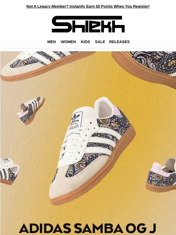 Just Dropped: Liberty London Samba OG 🌸