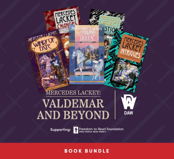 Tales of magic and mystery await in this 37-ebook bundle of Mercedes Lackey adventures! 