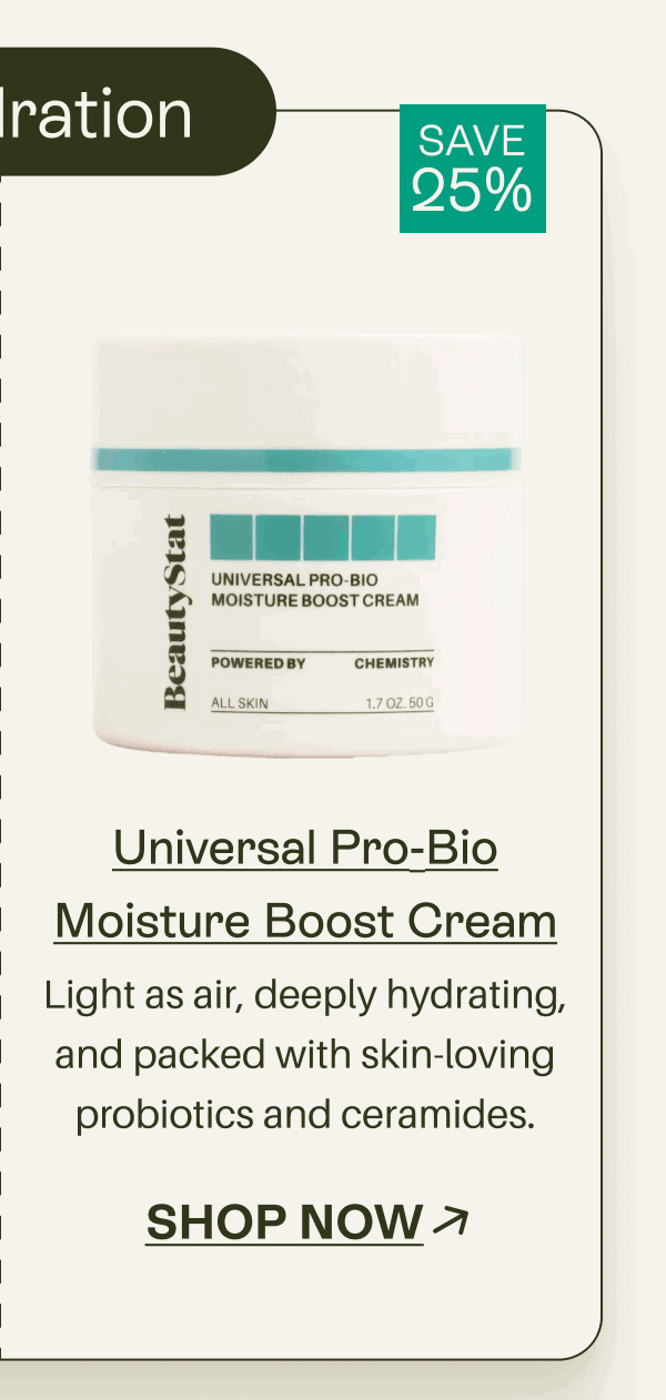 Universal Pro-Bio Moisture Boost Cream