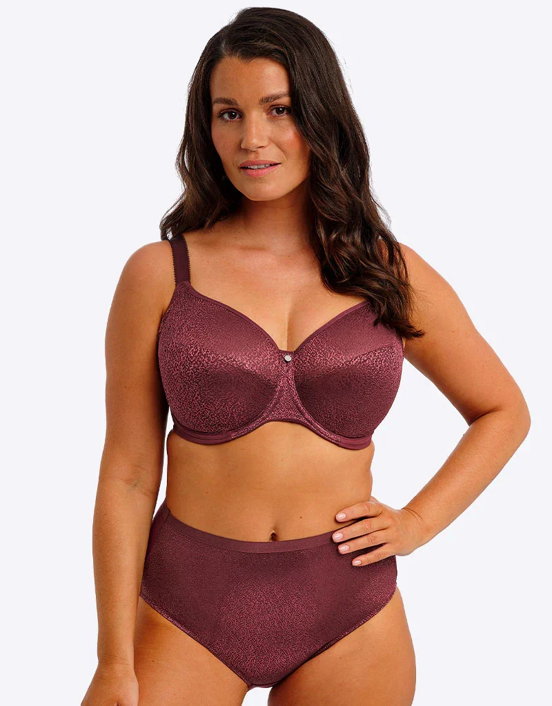 Fantasie Demure Full Cup Moulded Side Support Bra Fig Purple