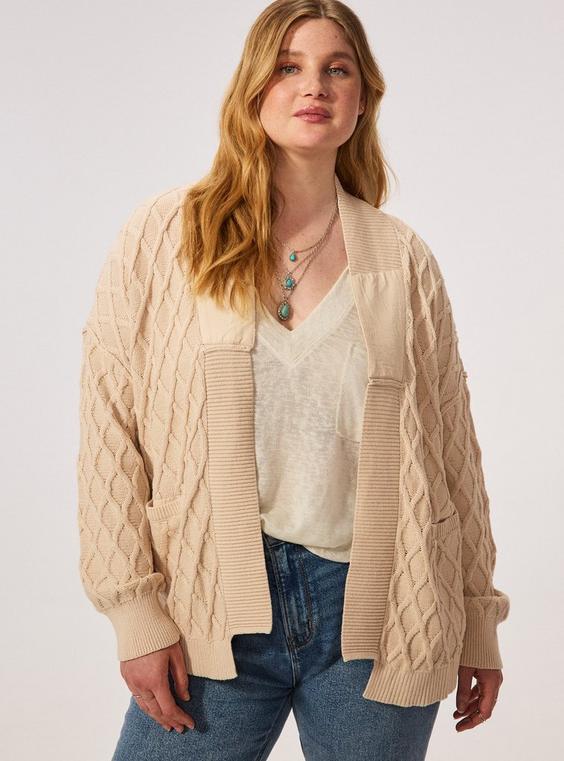 Festi Drop Shoulder Cardigan