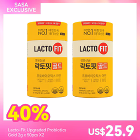 Lacto-Fit Upgraded Probiotics, Gold 2g x 50pcs X2