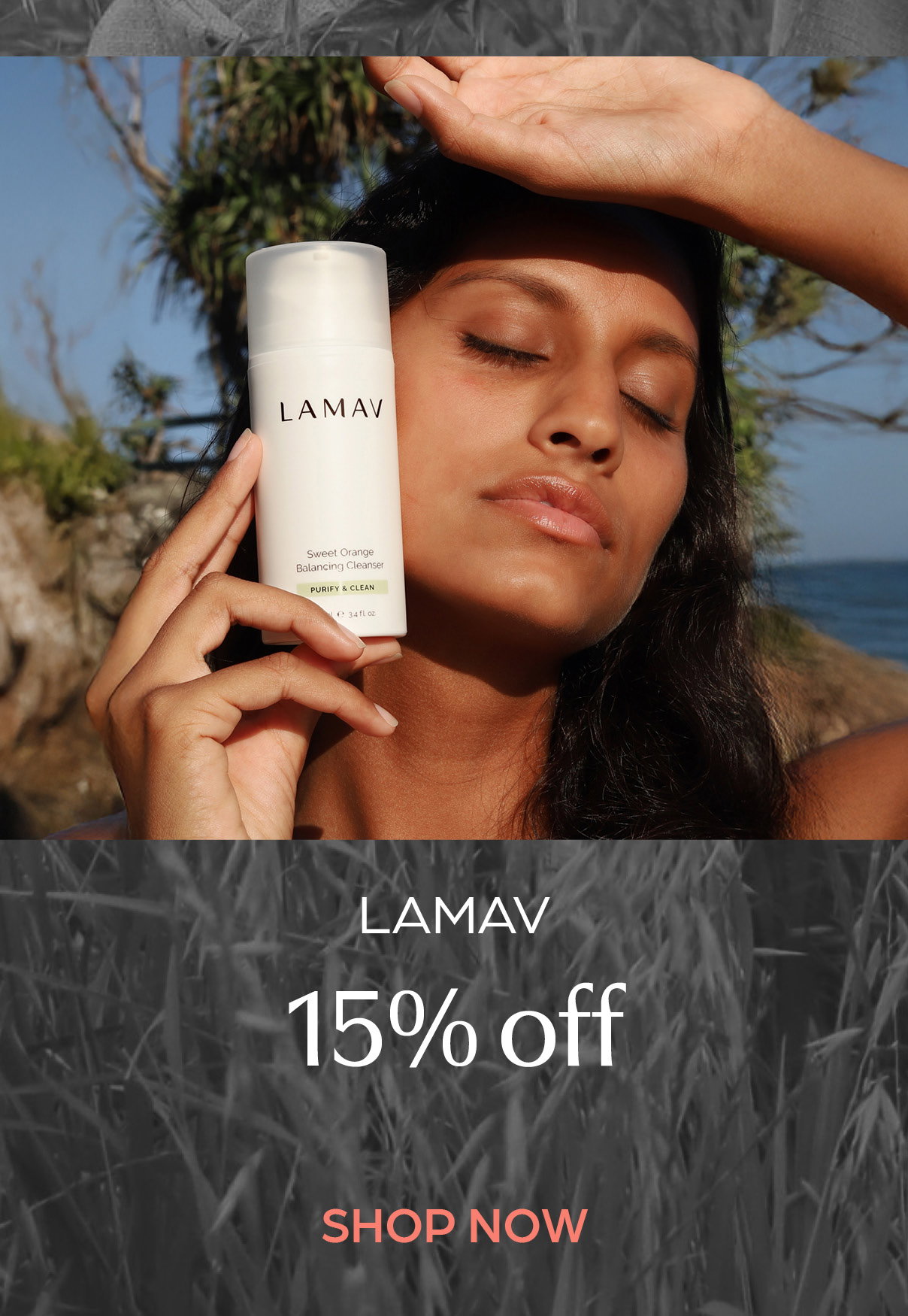 Save 15% off LAMAV
