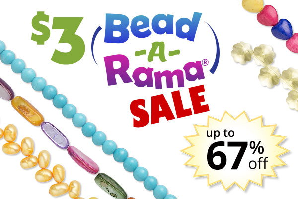 $3 Bead-a-Rama Sale - up to 67% off