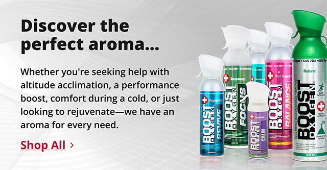 Discover The Boost Oxygen Aromas