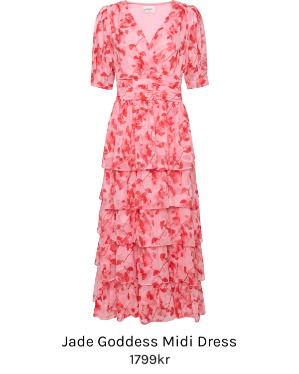 Image of Jade Goddess Midi Dress