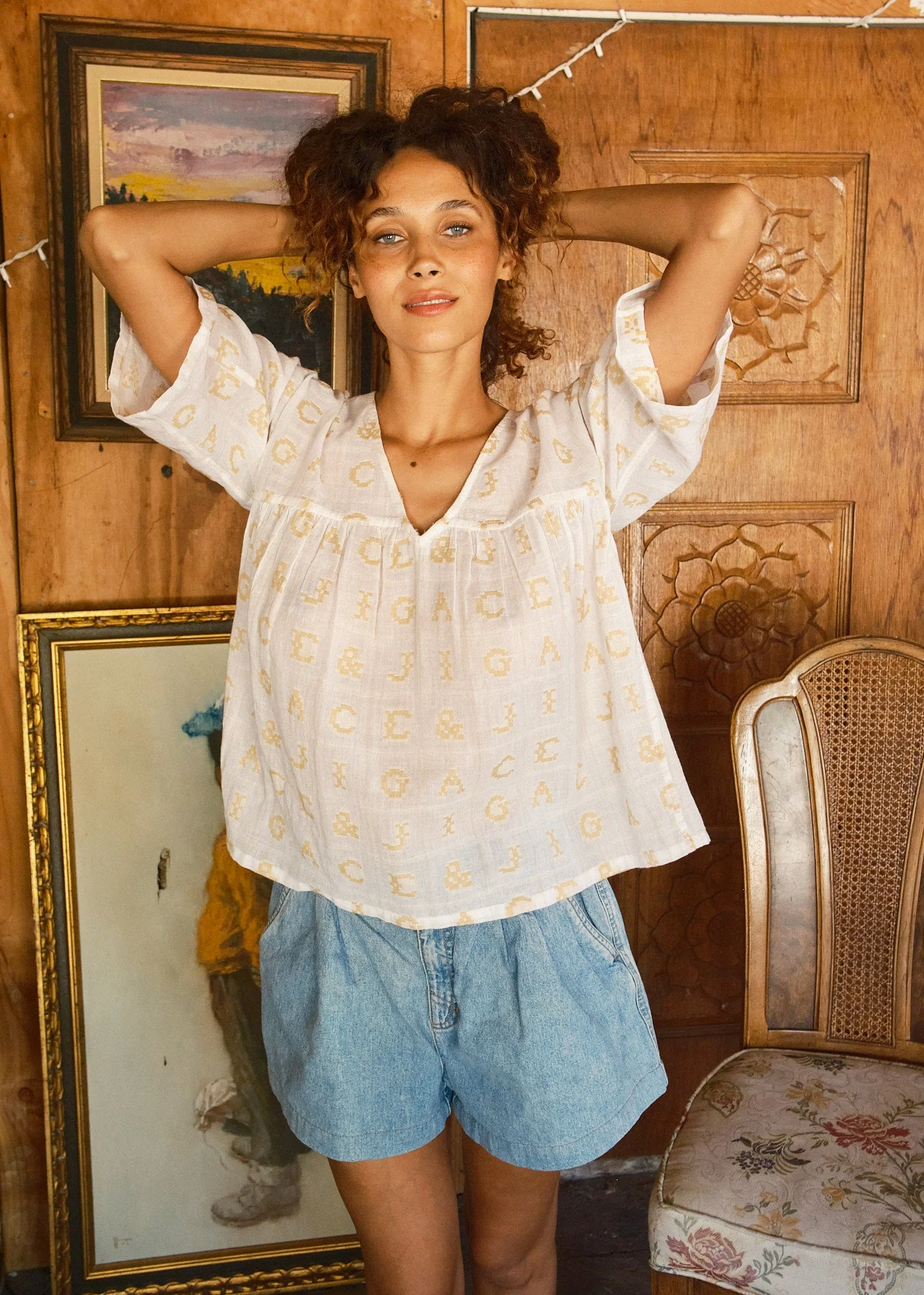 Image of maura top | spring 26 | initial
