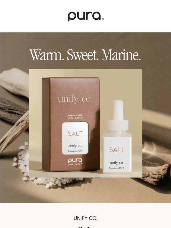 June’s scent: Salt by Unify Co.