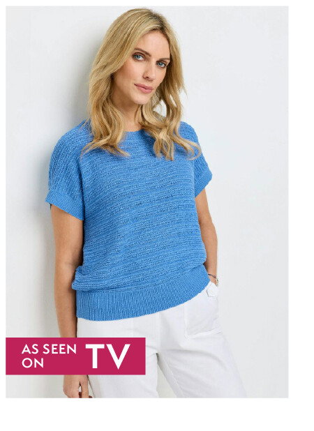 Isle Short Sleeve Knitted Top