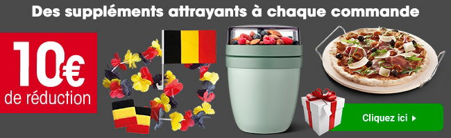 Des supplements attrayants a chaque commande