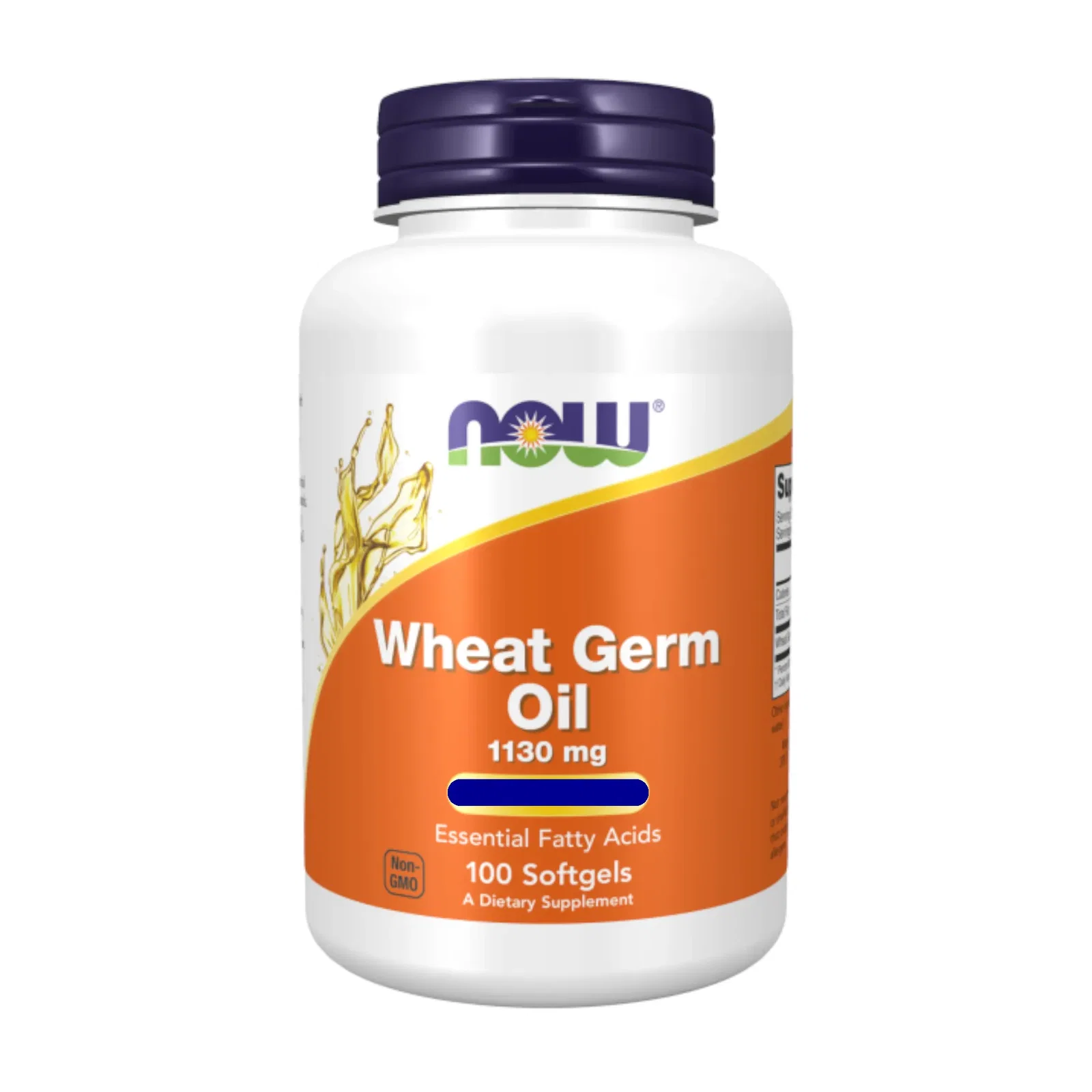 Image of NOW FOODS<br><b>Wheat Germ Oil<br>100 softgel