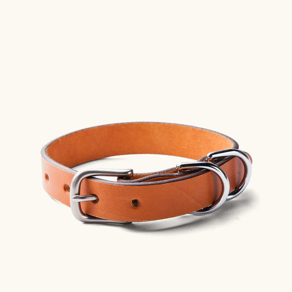 Image of Classic Canine Collar - Saddle Tan