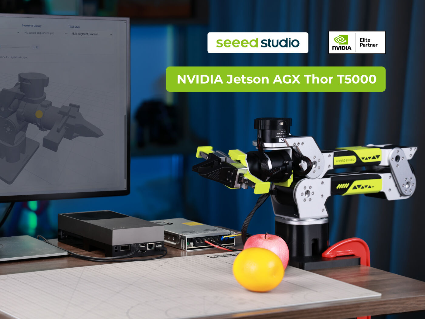 reBot Arm B601-DM Bundle with Jetson Thor
