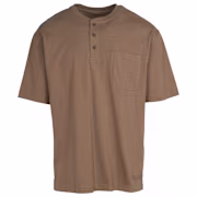 RedHead Henley Pocket Short-Sleeve Shirt - Timber Wolf