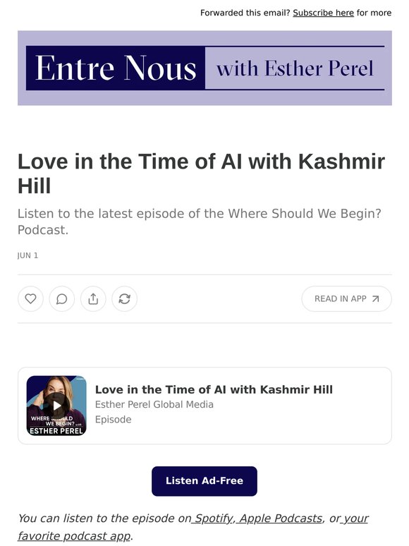 Love in the Time of AI with Kashmir Hill