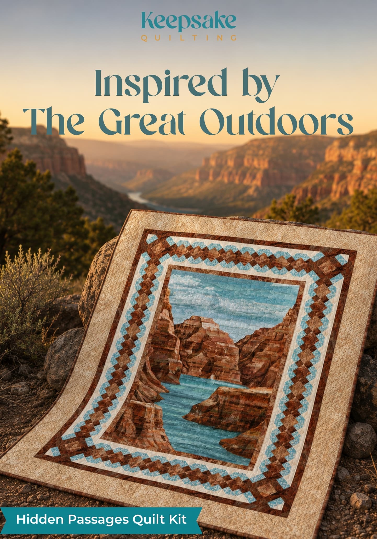 Hidden Passages Quilt Kit