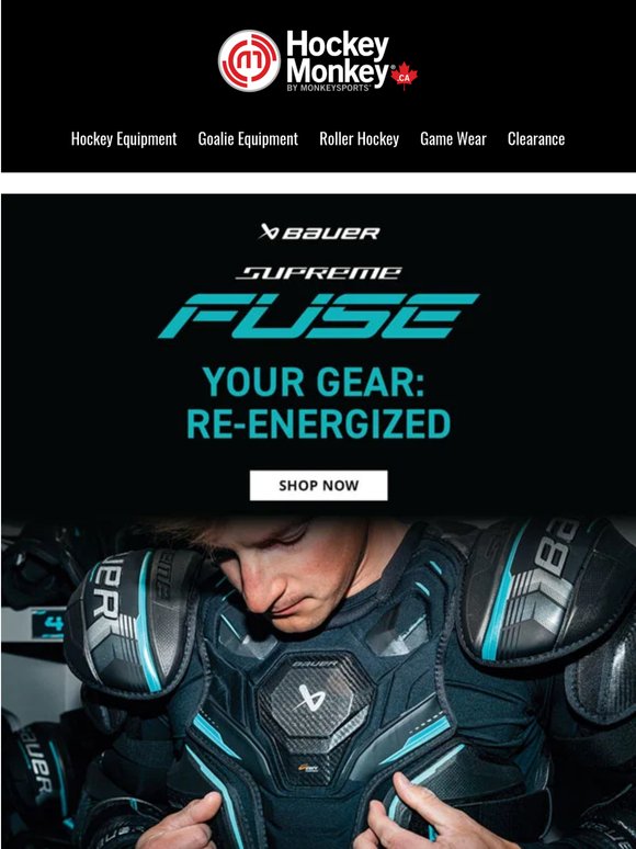 🆕 NEW ARRIVAL: Bauer Supreme Fuse, F50 Pro & F40 Protective