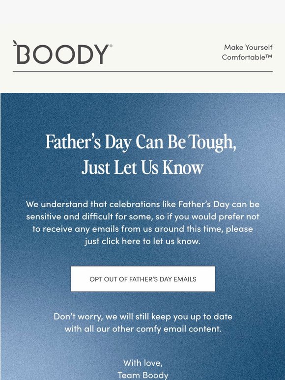 —, Choose Which Emails You Receive