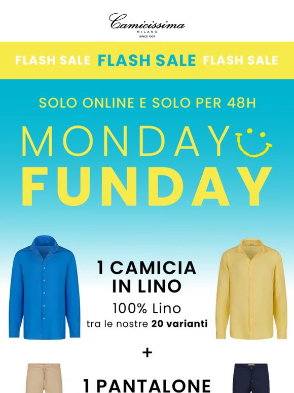 Monday Funday! 30€ di sconto per te