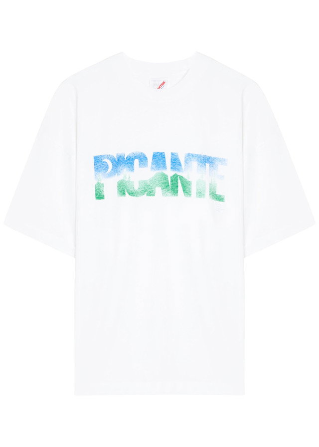 PICANTE Peace printed cotton T-shirt