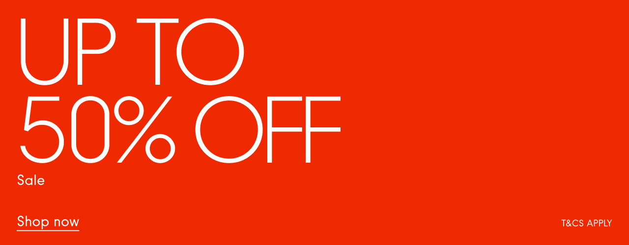 Up to 50% off Sale  Shop now