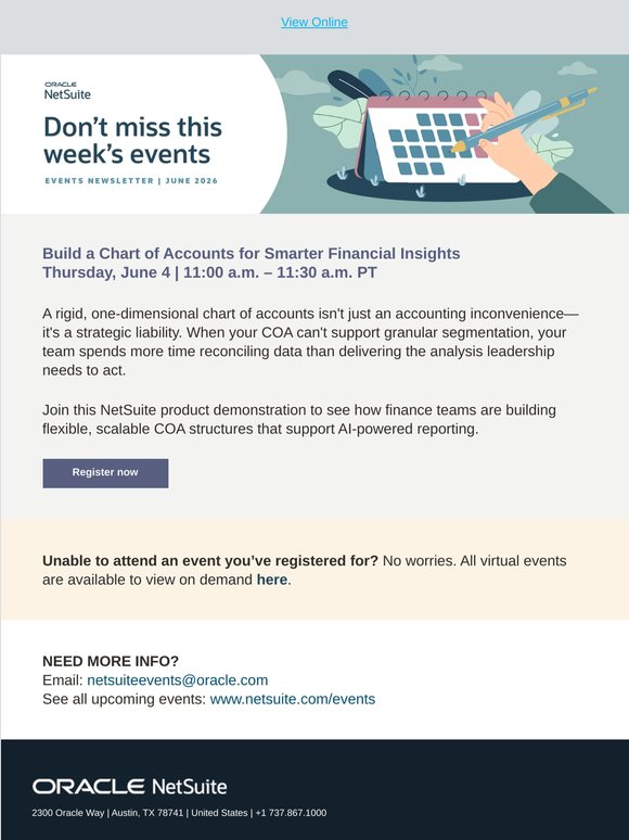 This week: Build a chart of accounts for smarter financial insights