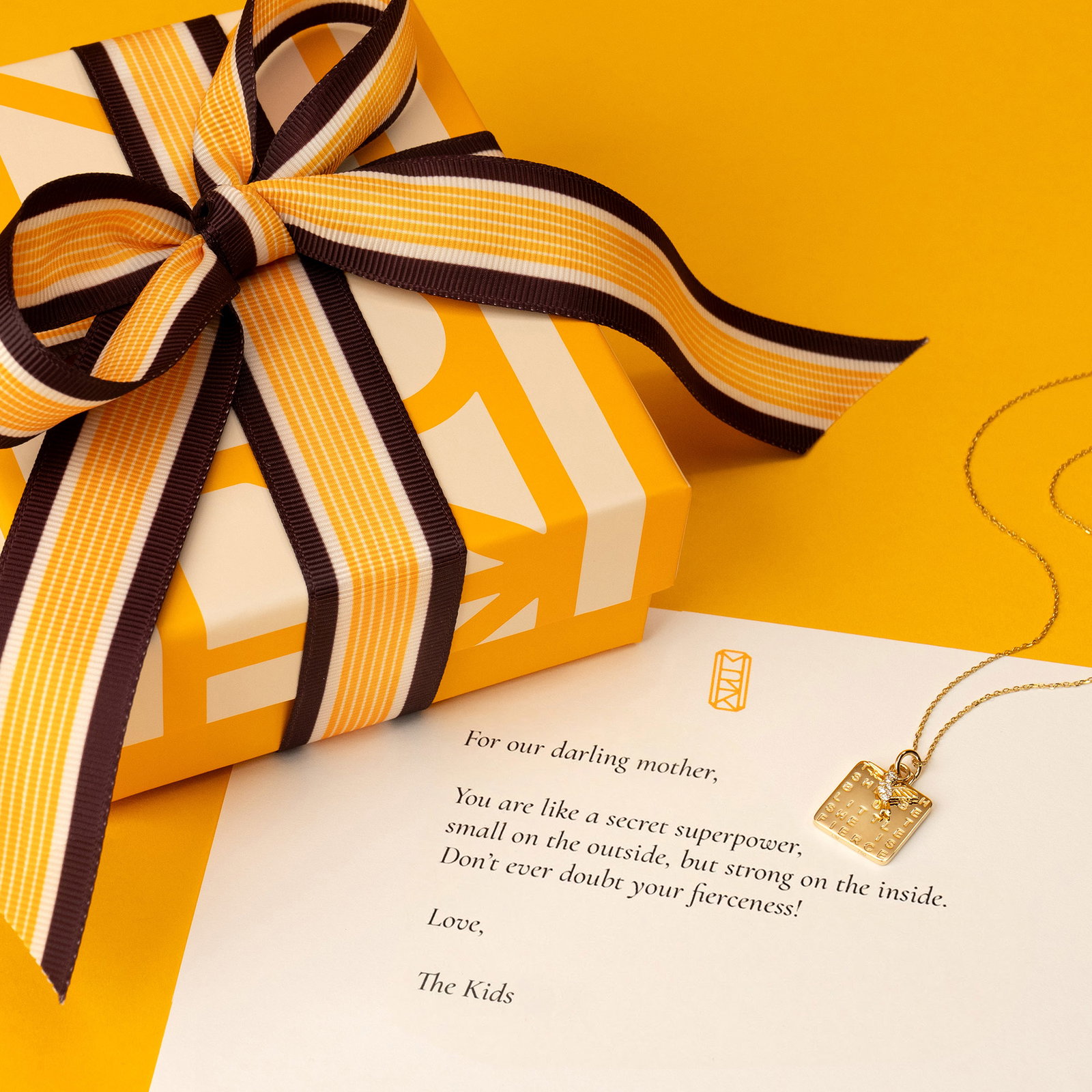 Gift Box and Note