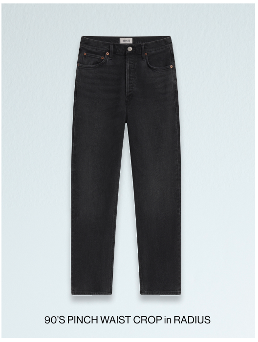 90's Pinch Waist Crop in Radius