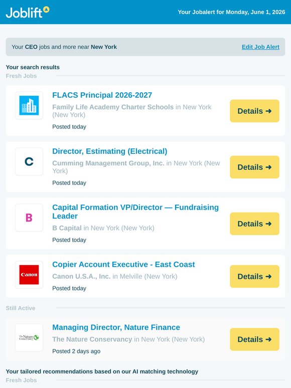 Family Life Academy Charter Schools is hiring FLACS Principal 2026-2027 in New York