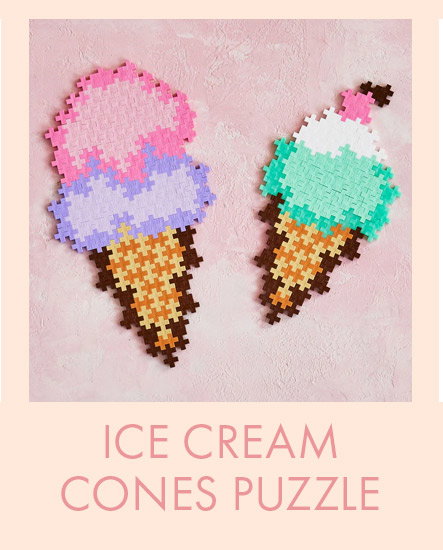 Ice Cream Cones 250 pc Puzle by Number