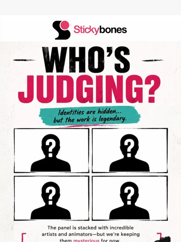 Can you guess who’s judging?