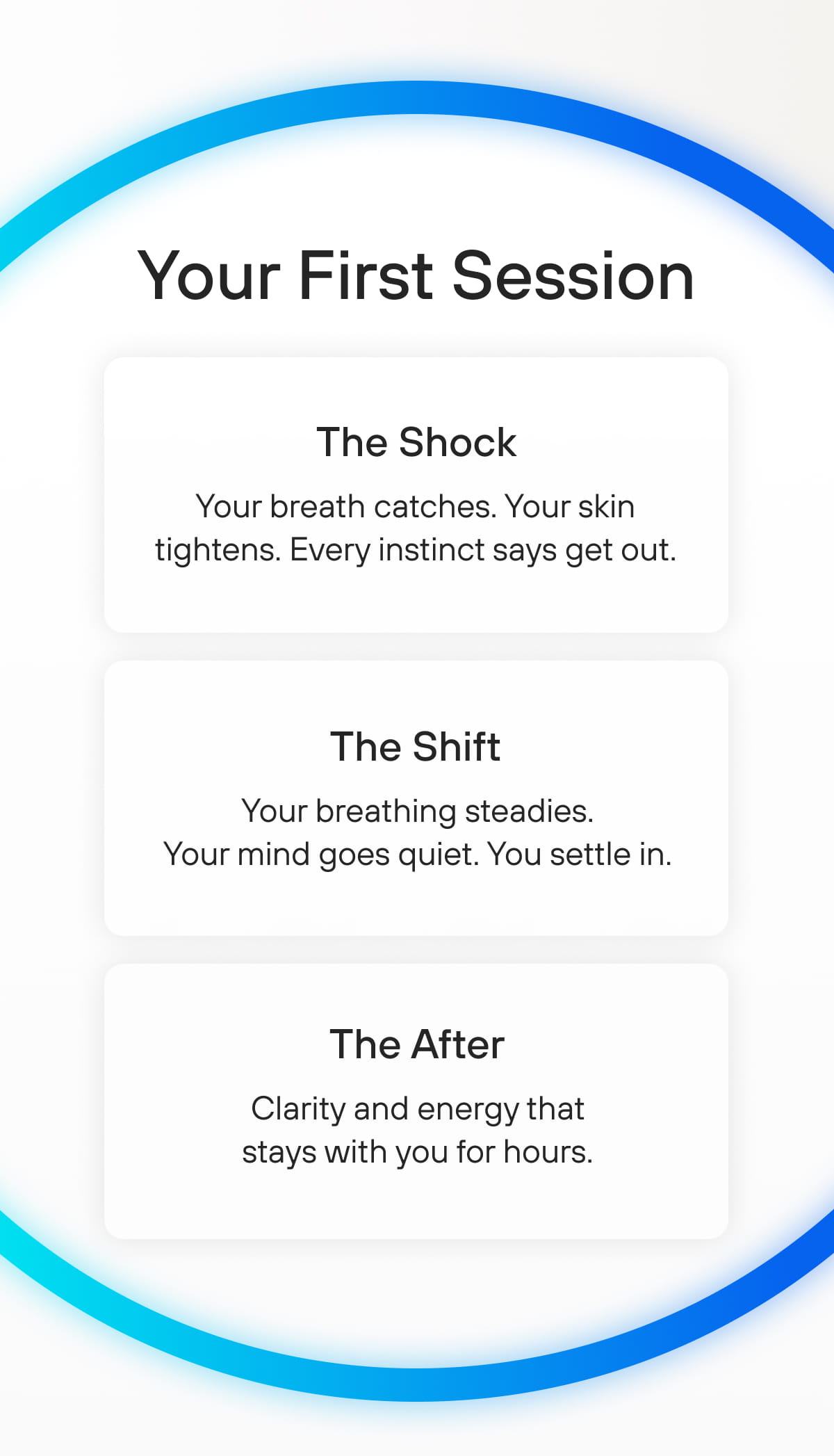Your First Session