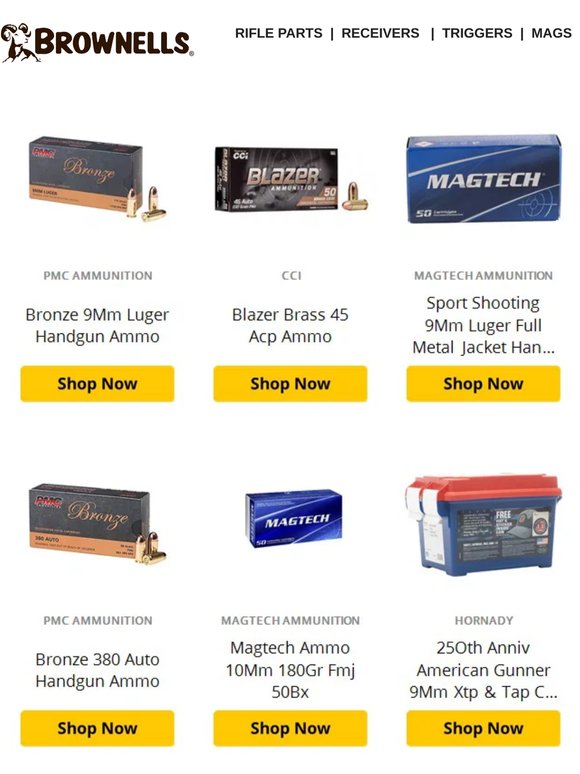 Celebrate Brownells Anniversary Week