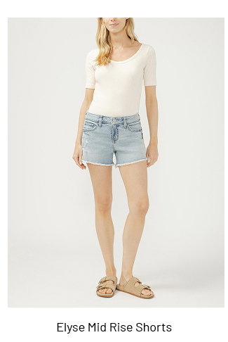 Elys Mid Rise Shorts