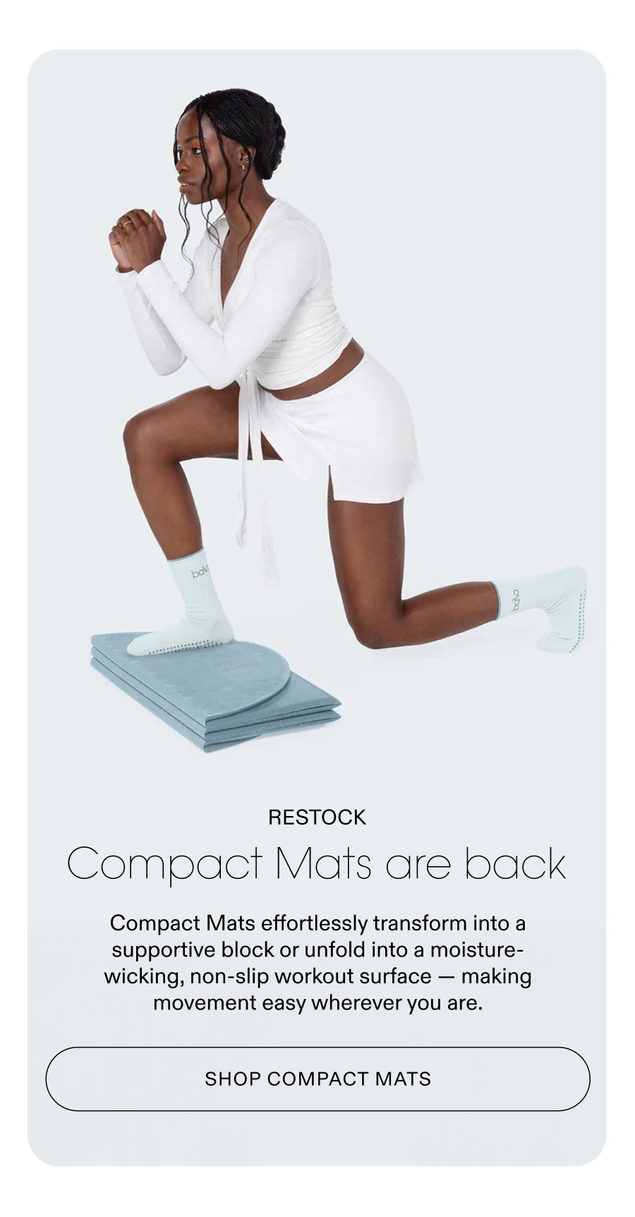 Restock: Compact Mats are back - Shop Compact Mats