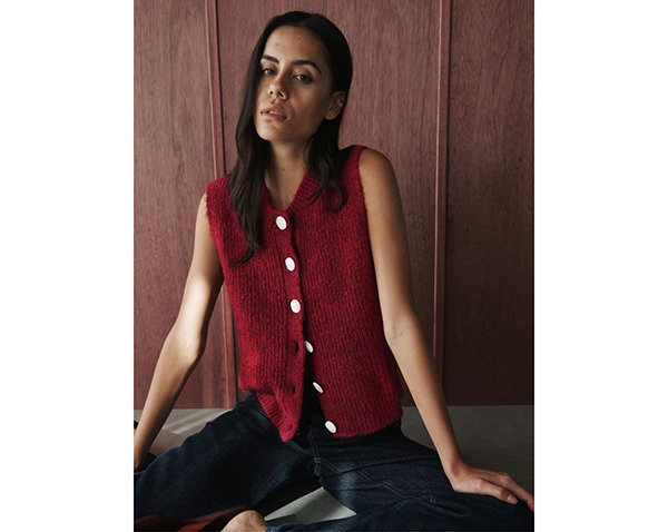 JAG Lily Button Vest