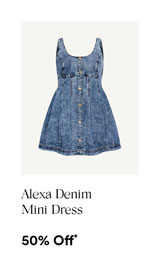 Alexa Denim Mini Dress