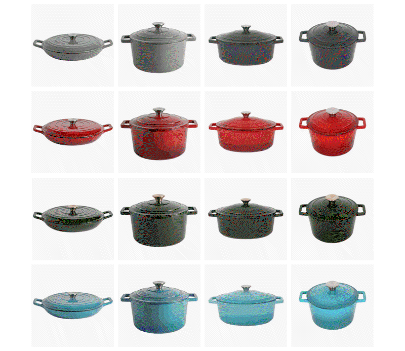Cast iron in every colour