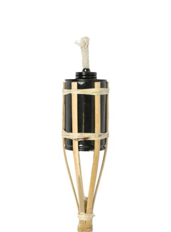 Bamboo 60cm Garden Fire Torches - Pack of Six