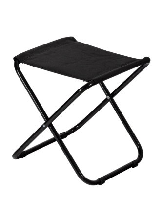 Black Classic Folding Stool