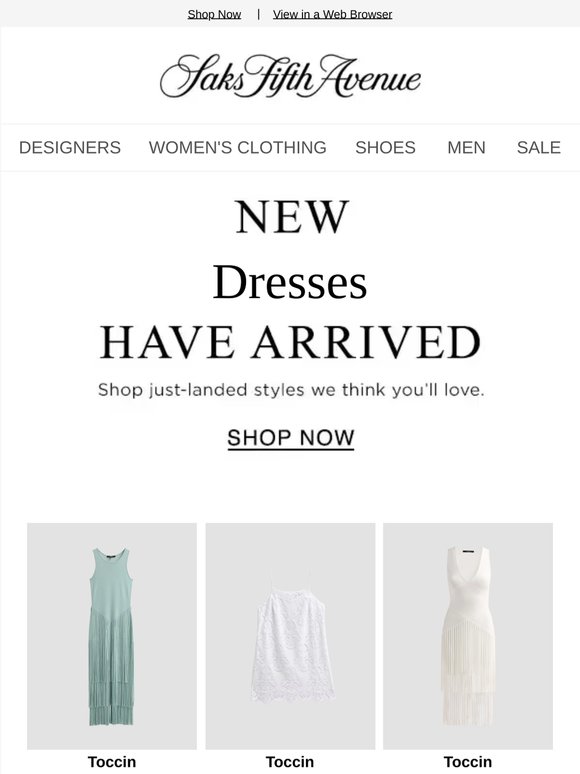 New Dresses we found just for you