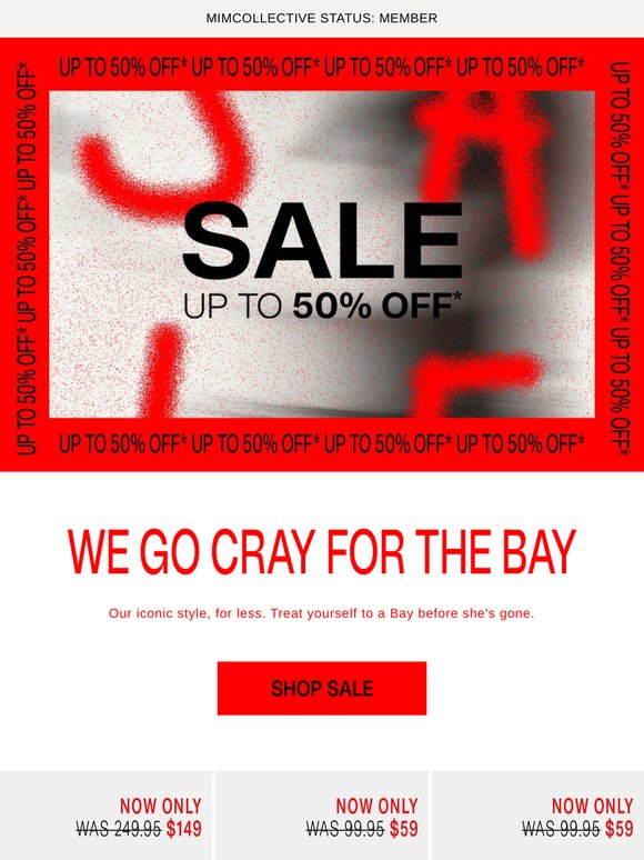 Love the Bay Bag? She’s on sale! 🛍️
