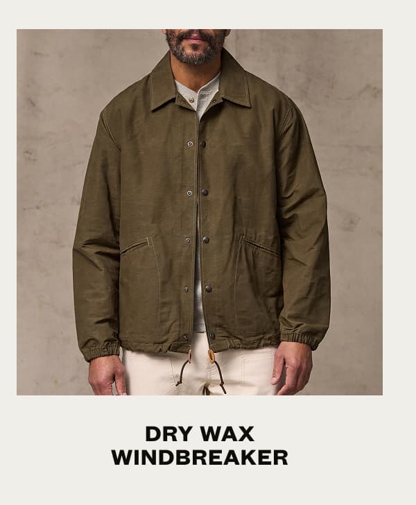 Dry Wax Windbreaker