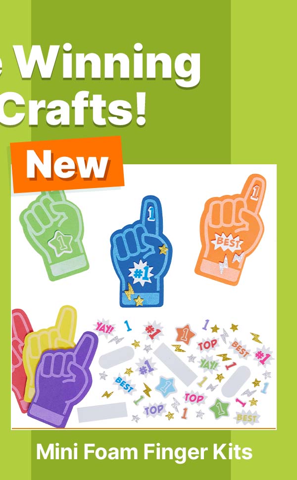 Mini Foam Finger Kits