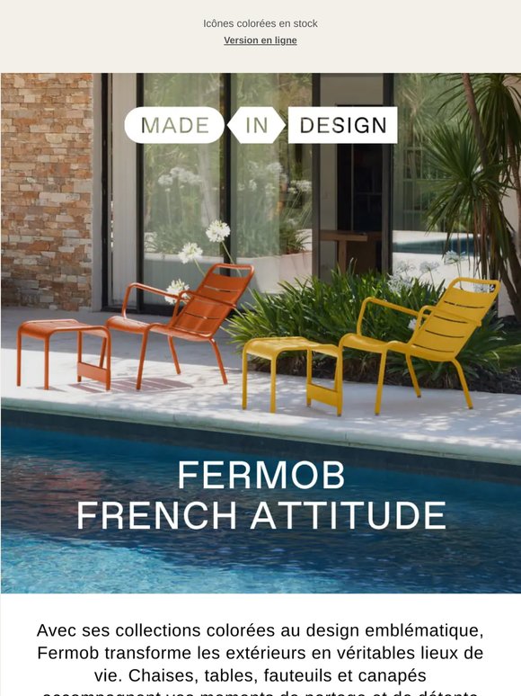 Fermob | Adoptez le jardin à la française