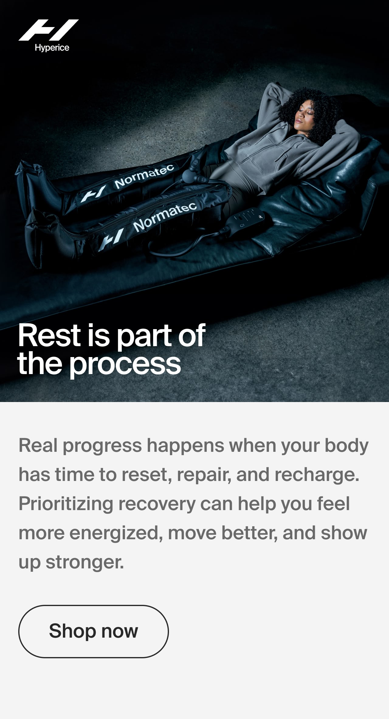 Rest is part of the process