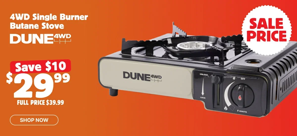 4WD Single Burner Butane Stove