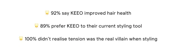 KEEO Genius Straightener.