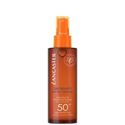 Sun Beauty Huile Sèche Soyeuse Accélératrice de Bronzage SPF50